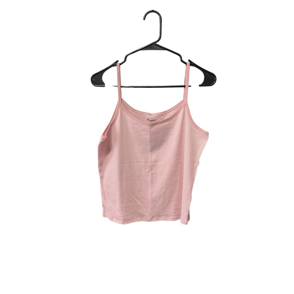 Pink & White Striped Tank